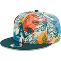 petten-plat-meerkleurig-snapback-9fifty-spring-van-oakland-athletics-mlb-van-new-era
