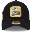 petten-gebogen-zwart-snapback-9twenty-stripe-van-pittsburgh-pirates-mlb-van-new-era