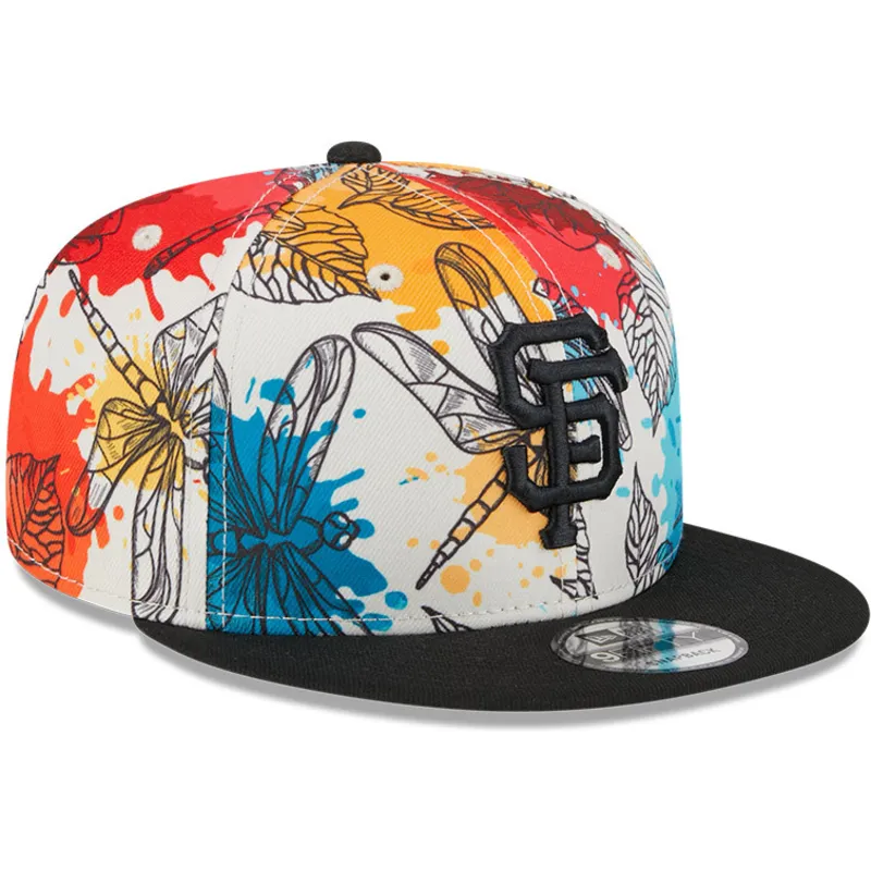 petten-plat-meerkleurig-snapback-9fifty-spring-van-san-francisco-giants-mlb-van-new-era
