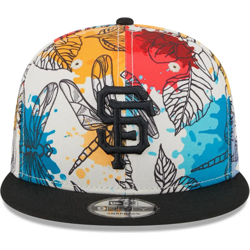petten-plat-meerkleurig-snapback-9fifty-spring-van-san-francisco-giants-mlb-van-new-era