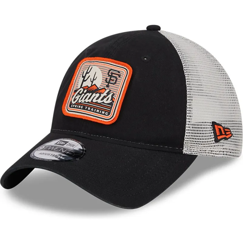 petten-gebogen-zwart-snapback-9twenty-stripe-van-san-francisco-giants-mlb-van-new-era