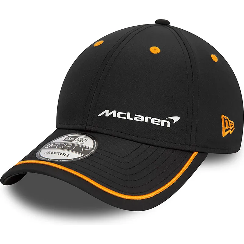 petten-gebogen-zwart-verstelbaar-9forty-contrast-piping-van-mclaren-racing-formula-1-van-new-era