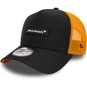 petten-gebogen-zwart-snapback-9forty-a-frame-patch-front-van-mclaren-racing-formula-1-van-new-era