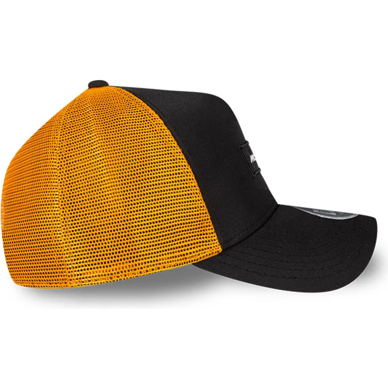 petten-gebogen-zwart-snapback-9forty-a-frame-patch-front-van-mclaren-racing-formula-1-van-new-era