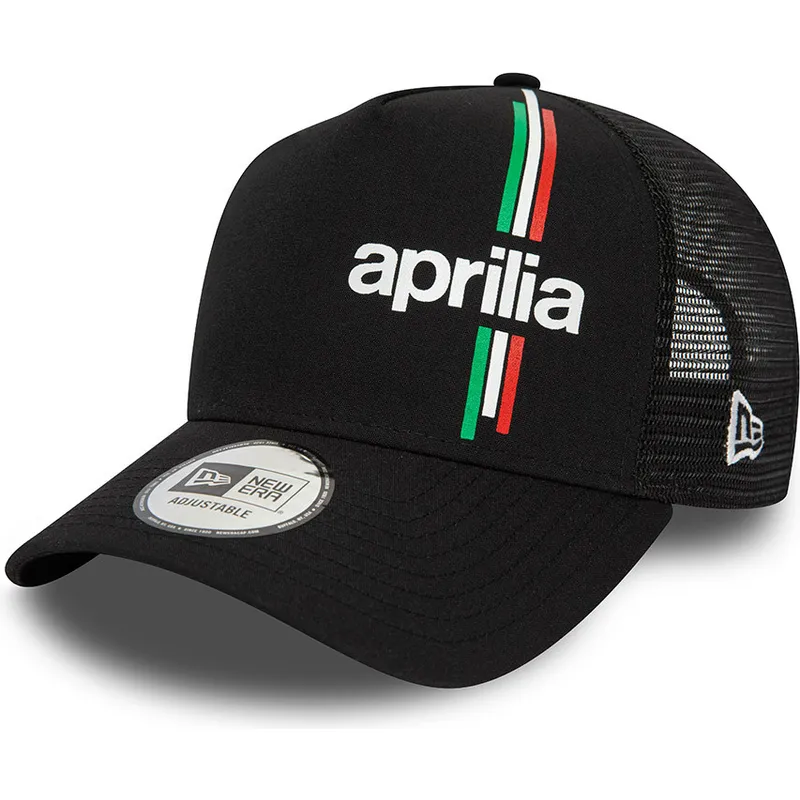 petten-gebogen-zwart-snapback-9forty-a-frame-flawless-print-van-aprilia-piaggio-van-new-era