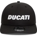 petten-gebogen-zwart-snapback-9fifty-ripstop-van-ducati-motor-motogp-van-new-era