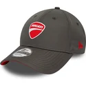 petten-gebogen-zwart-verstelbaar-9forty-ripstop-van-ducati-motor-motogp-van-new-era