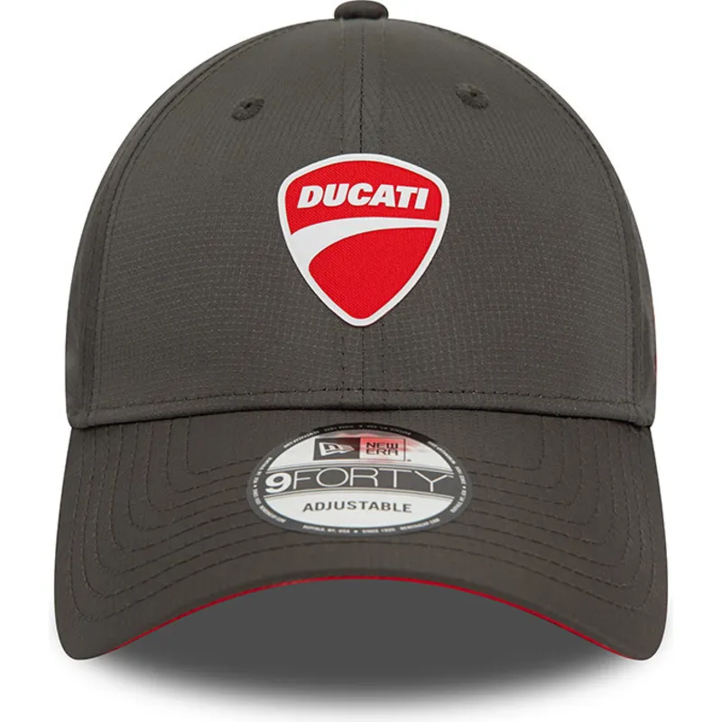 petten-gebogen-zwart-verstelbaar-9forty-ripstop-van-ducati-motor-motogp-van-new-era
