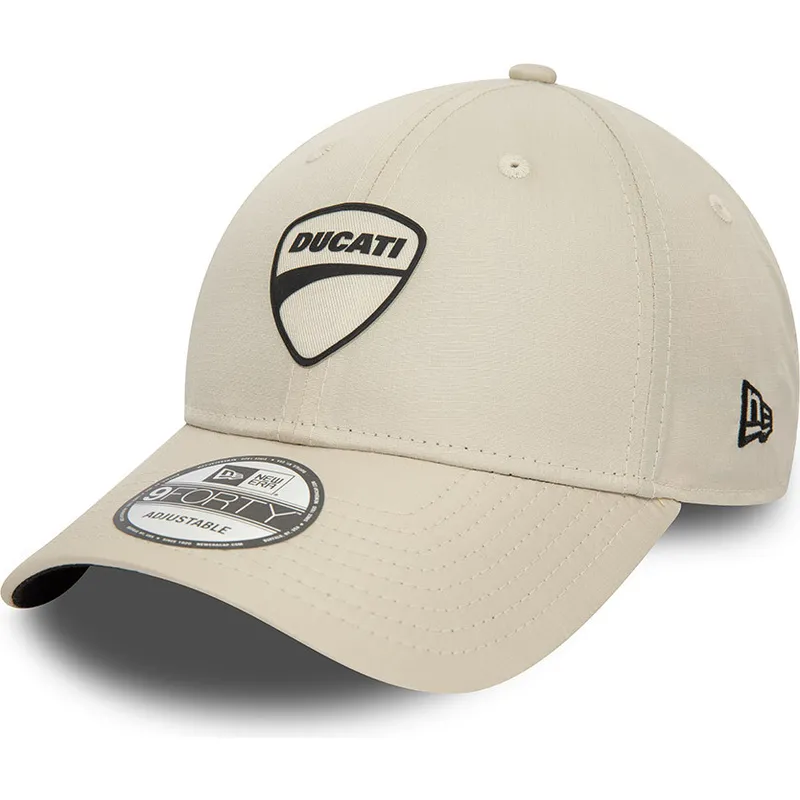 petten-gebogen-beige-verstelbaar-9forty-ripstop-van-ducati-motor-motogp-van-new-era