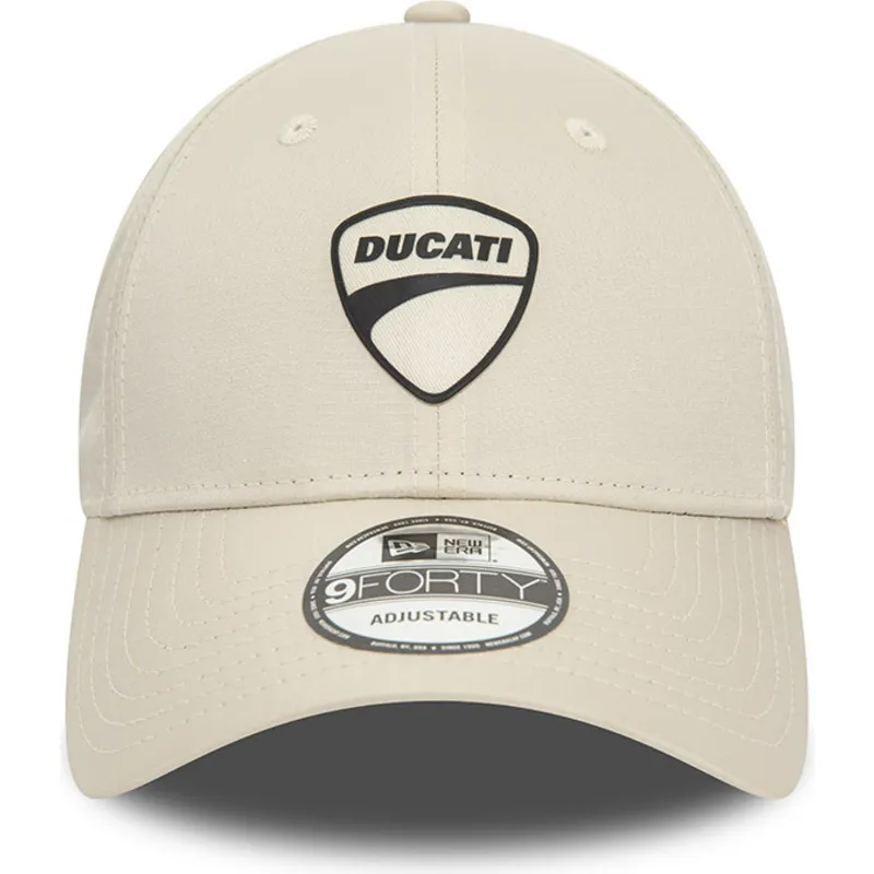 petten-gebogen-beige-verstelbaar-9forty-ripstop-van-ducati-motor-motogp-van-new-era