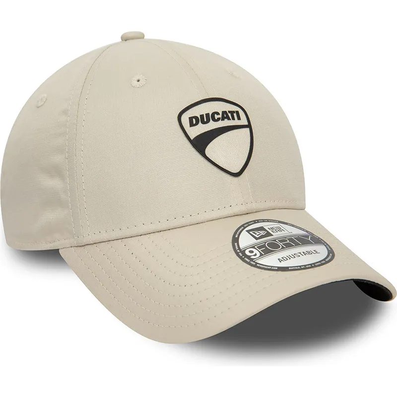 petten-gebogen-beige-verstelbaar-9forty-ripstop-van-ducati-motor-motogp-van-new-era