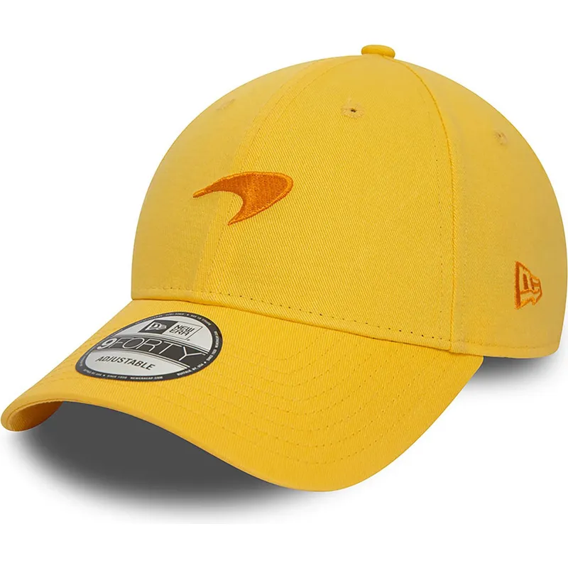 petten-gebogen-geel-verstelbaar-9forty-seasonal-van-mclaren-racing-formula-1-van-new-era