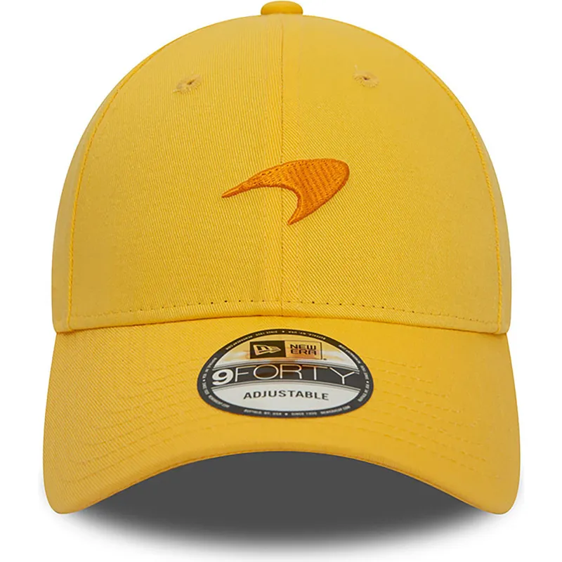 petten-gebogen-geel-verstelbaar-9forty-seasonal-van-mclaren-racing-formula-1-van-new-era