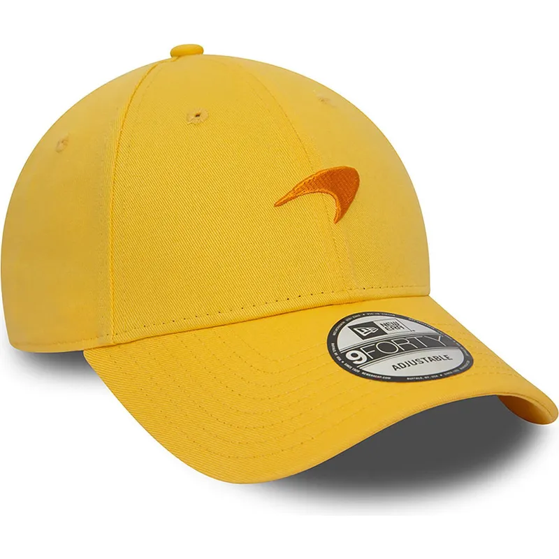 petten-gebogen-geel-verstelbaar-9forty-seasonal-van-mclaren-racing-formula-1-van-new-era