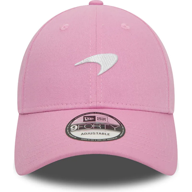 petten-gebogen-roze-verstelbaar-9forty-seasonal-van-mclaren-racing-formula-1-van-new-era