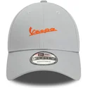petten-gebogen-grijs-verstelbaar-9forty-seasonal-colour-van-vespa-piaggio-van-new-era