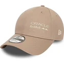petten-gebogen-beige-snapback-9forty-seasonal-van-red-bull-racing-formula-1-van-new-era
