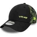 petten-gebogen-zwart-snapback-9forty-poly-print-van-valentino-rossi-vr46-motogp-van-new-era