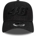 petten-gebogen-zwart-snapback-9forty-a-frame-denim-van-valentino-rossi-vr46-motogp-van-new-era