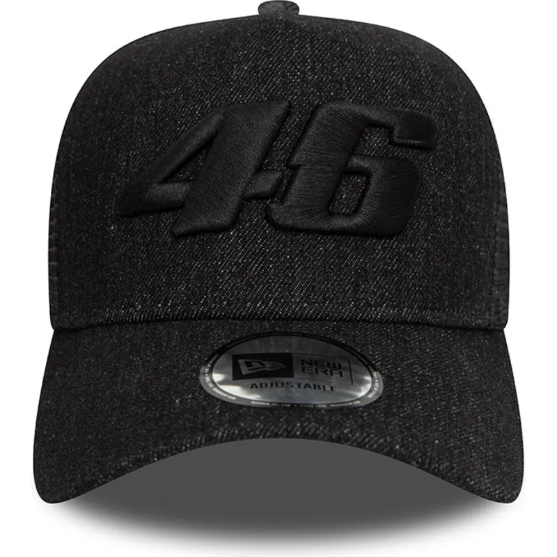 petten-gebogen-zwart-snapback-9forty-a-frame-denim-van-valentino-rossi-vr46-motogp-van-new-era