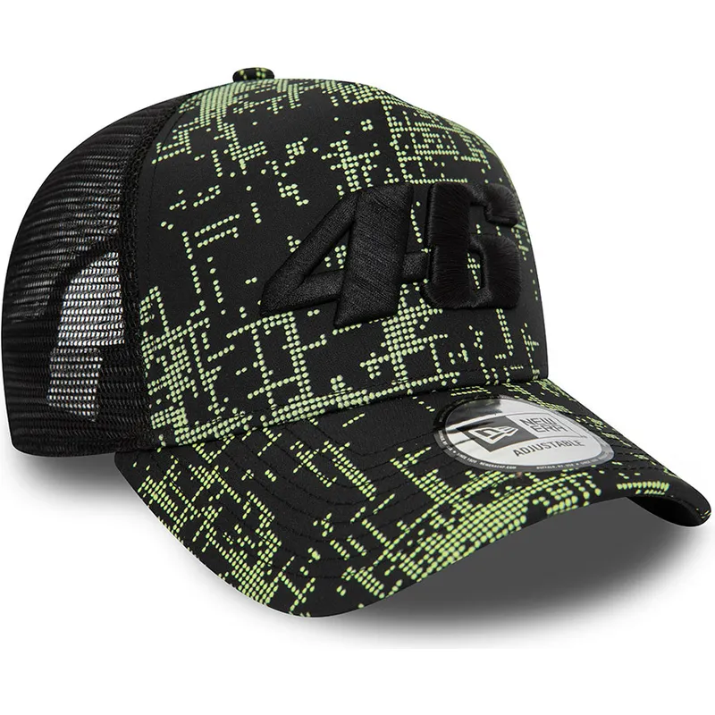 petten-gebogen-zwart-snapback-9forty-a-frame-poly-print-van-valentino-rossi-vr46-motogp-van-new-era petten-gebogen-zwart-snapback-9forty-a-frame-poly-print-van-valentino-rossi-vr46-motogp-van-new-era