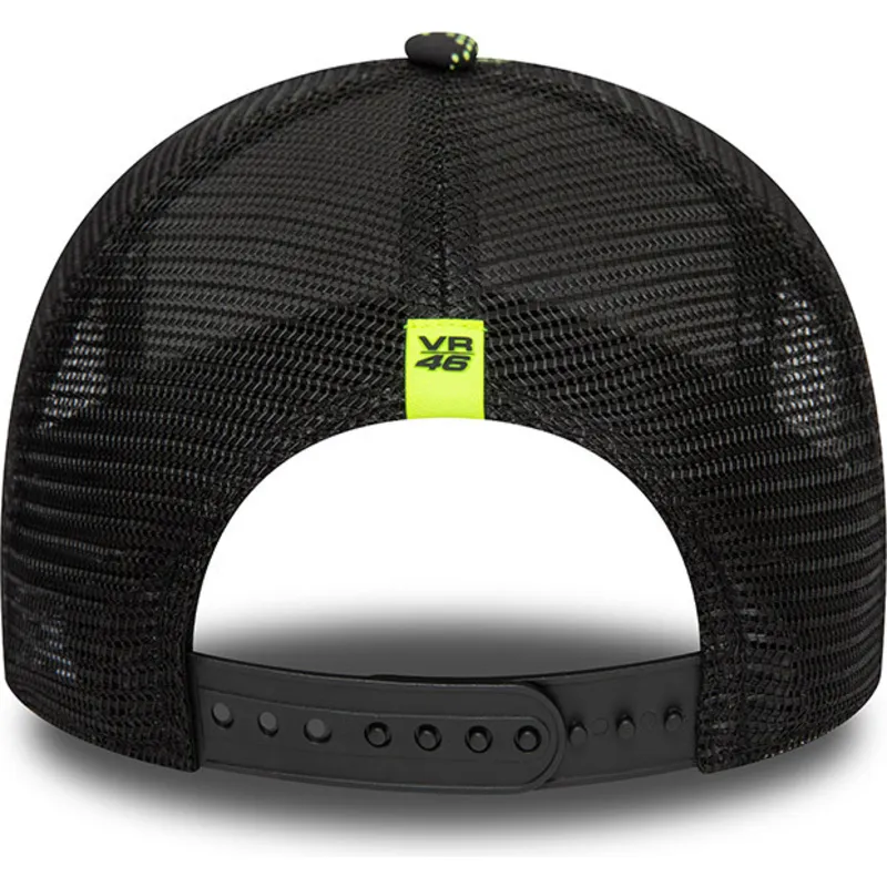 petten-gebogen-zwart-snapback-9forty-a-frame-poly-print-van-valentino-rossi-vr46-motogp-van-new-era petten-gebogen-zwart-snapback-9forty-a-frame-poly-print-van-valentino-rossi-vr46-motogp-van-new-era