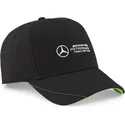 petten-gebogen-zwart-snapback-bb-van-mercedes-formula-1-van-puma