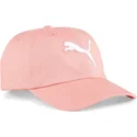 petten-gebogen-roze-verstelbaar-essentials-cat-bb-van-puma