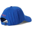 petten-gebogen-blauw-verstelbaar-cotton-chino-classic-sport-van-polo-ralph-lauren