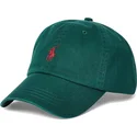 petten-gebogen-groen-verstelbaar-cotton-chino-classic-sport-van-polo-ralph-lauren