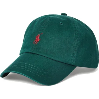 Petten gebogen groen verstelbaar Cotton Chino Classic Sport van Polo Ralph Lauren
