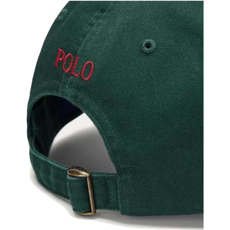 petten-gebogen-groen-verstelbaar-cotton-chino-classic-sport-van-polo-ralph-lauren