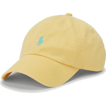 Petten gebogen geel verstelbaar Cotton Chino Classic Sport van Polo Ralph Lauren
