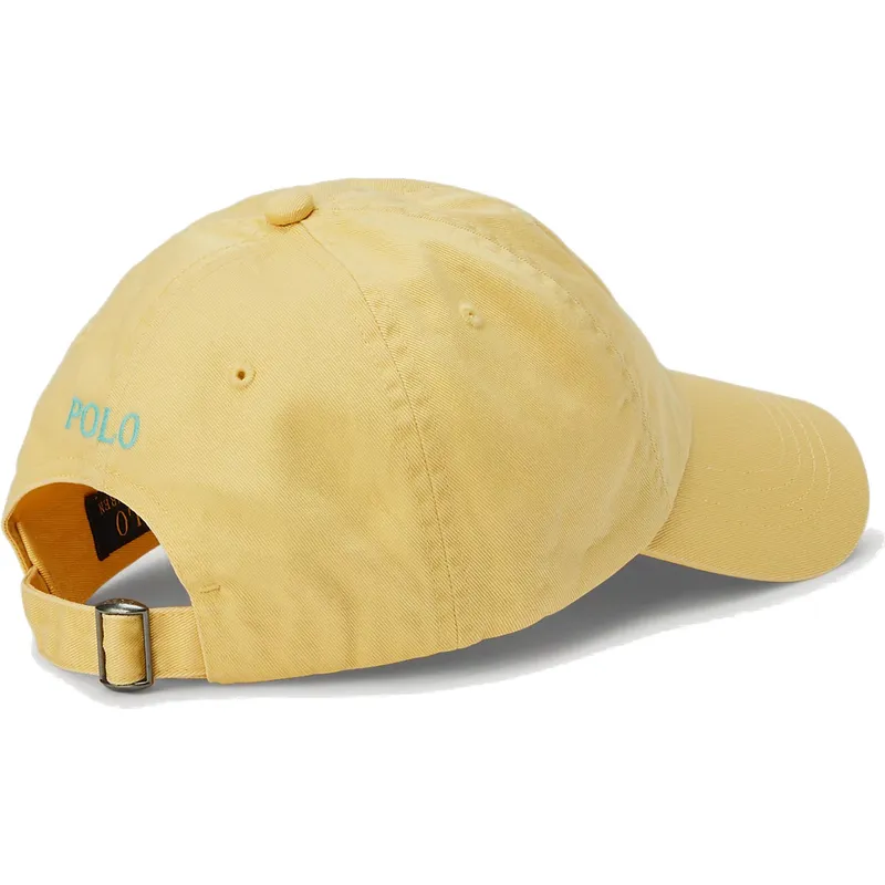 petten-gebogen-geel-verstelbaar-cotton-chino-classic-sport-van-polo-ralph-lauren