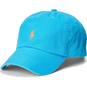 petten-gebogen-blauw-verstelbaar-cotton-chino-classic-sport-van-polo-ralph-lauren