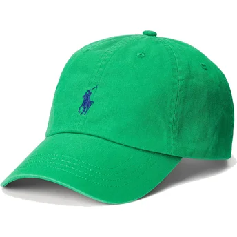 Petten gebogen groen verstelbaar Cotton Chino Classic Sport van Polo Ralph Lauren