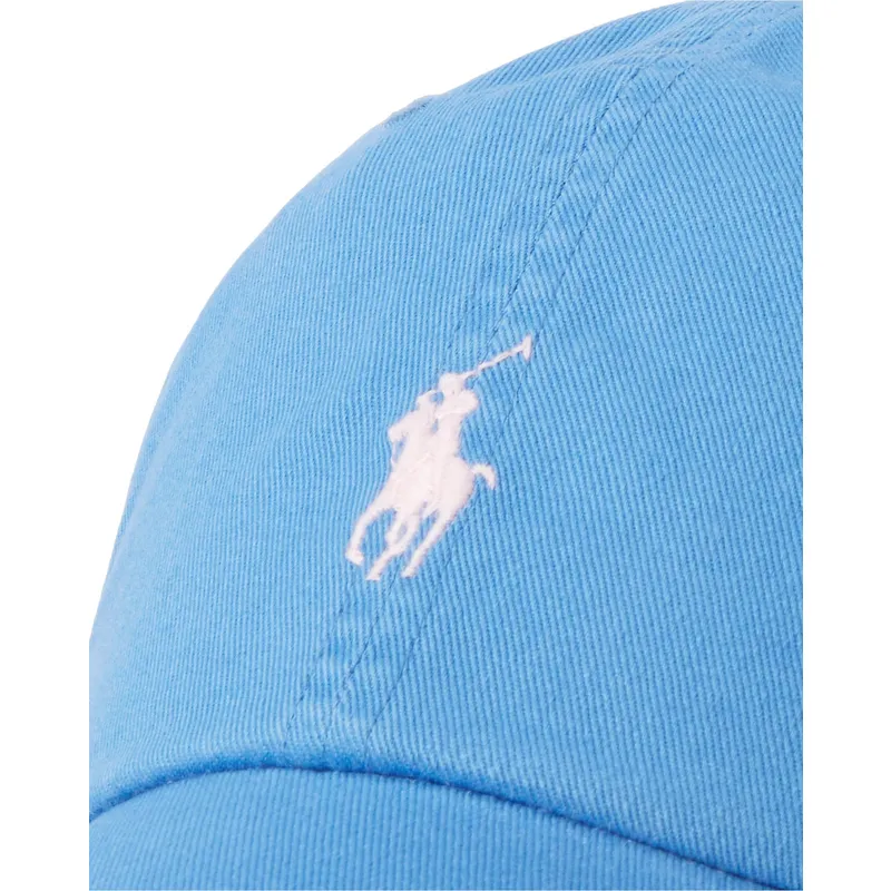 petten-gebogen-blauw-verstelbaar-cotton-chino-classic-sport-van-polo-ralph-lauren