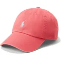 petten-gebogen-rood-verstelbaar-cotton-chino-classic-sport-van-polo-ralph-lauren