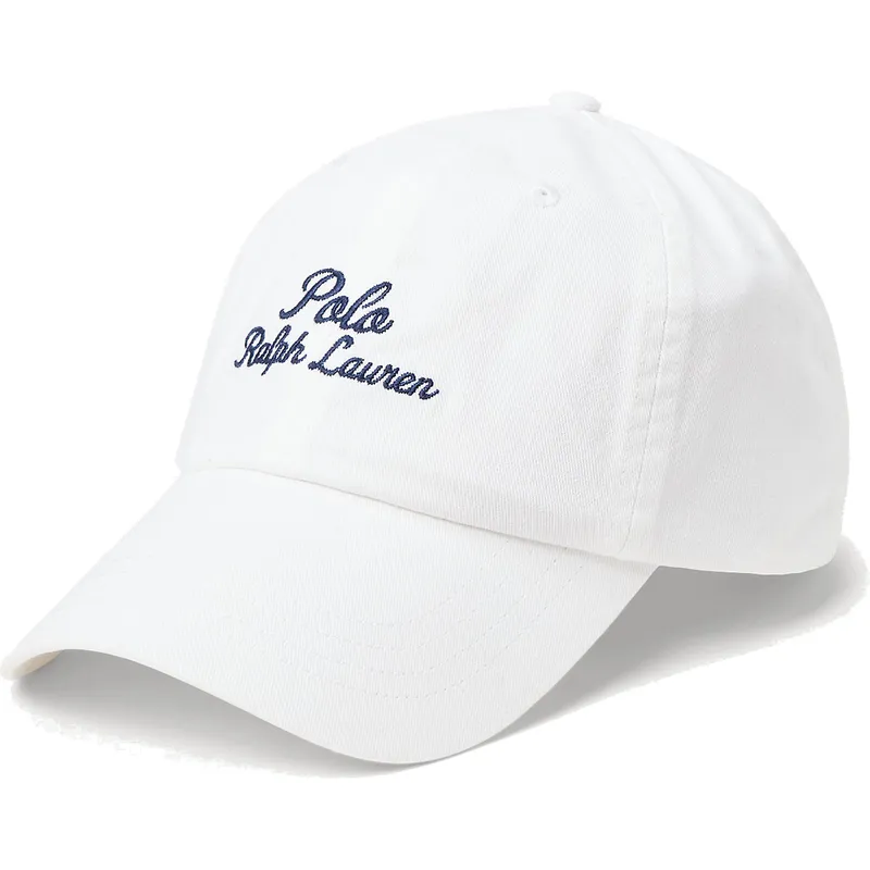 petten-gebogen-wit-verstelbaar-chino-classic-sport-script-van-polo-ralph-lauren