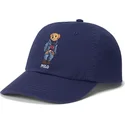 petten-gebogen-marineblauw-verstelbaar-classic-sport-bear-van-polo-ralph-lauren