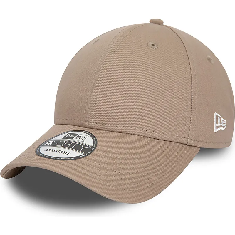 petten-gebogen-bruin-verstelbaar-9forty-essential-van-new-era