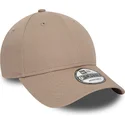 petten-gebogen-bruin-verstelbaar-9forty-essential-van-new-era