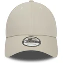 petten-gebogen-beige-verstelbaar-9forty-essential-van-new-era