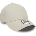 petten-gebogen-beige-verstelbaar-9forty-essential-van-new-era