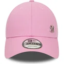 petten-gebogen-roze-snapback-9forty-flawless-van-new-york-yankees-mlb-van-new-era