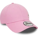 petten-gebogen-roze-snapback-9forty-flawless-van-new-york-yankees-mlb-van-new-era