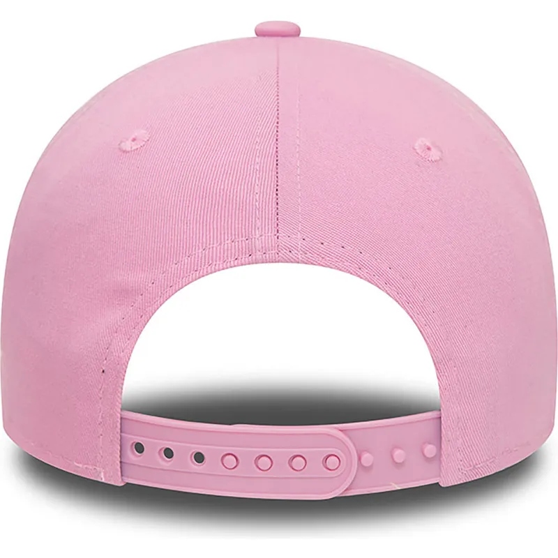petten-gebogen-roze-snapback-9forty-flawless-van-new-york-yankees-mlb-van-new-era