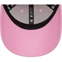 petten-gebogen-roze-snapback-9forty-flawless-van-new-york-yankees-mlb-van-new-era