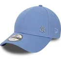 petten-gebogen-blauw-snapback-9forty-flawless-van-new-york-yankees-mlb-van-new-era