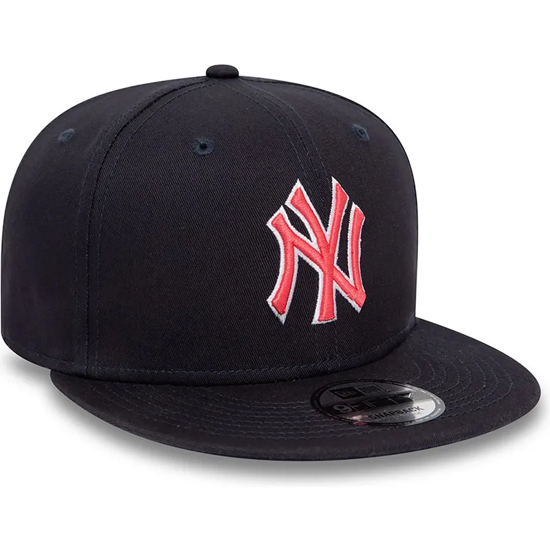 petten-plat-marineblauw-snapback-9fifty-outline-van-new-york-yankees-mlb-van-new-era petten-plat-marineblauw-snapback-9fifty-outline-van-new-york-yankees-mlb-van-new-era